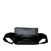 Bottega Veneta Vintage Pre-owned Laeder axelremsvskor Black, Dam