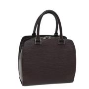 Louis Vuitton Vintage Pre-owned Laeder handvskor Brown, Dam