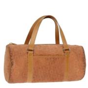 Celine Vintage Pre-owned Laeder handvskor Orange, Dam