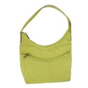 Gucci Vintage Pre-owned Canvas gucci-vskor Yellow, Dam