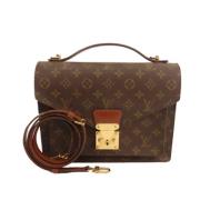 Louis Vuitton Vintage Pre-owned Laeder louis-vuitton-vskor Brown, Dam