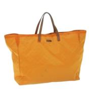 Gucci Vintage Pre-owned Canvas totevskor Orange, Dam