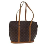 Louis Vuitton Vintage Pre-owned Canvas axelremsvskor Brown, Dam