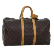 Louis Vuitton Vintage Pre-owned Canvas louis-vuitton-vskor Brown, Dam