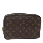 Louis Vuitton Vintage Pre-owned Canvas kuvertvskor Brown, Dam