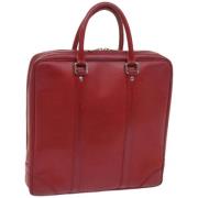 Louis Vuitton Vintage Pre-owned Laeder portfljer Red, Dam