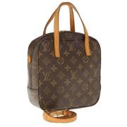 Louis Vuitton Vintage Pre-owned Canvas handvskor Brown, Dam