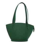 Louis Vuitton Vintage Pre-owned Laeder louis-vuitton-vskor Green, Dam