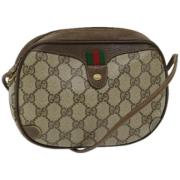 Gucci Vintage Pre-owned Laeder gucci-vskor Beige, Dam