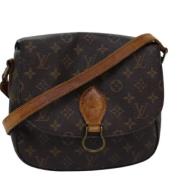 Louis Vuitton Vintage Pre-owned Canvas louis-vuitton-vskor Brown, Dam