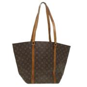 Louis Vuitton Vintage Pre-owned Canvas axelremsvskor Brown, Dam