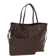 Louis Vuitton Vintage Pre-owned Canvas axelremsvskor Brown, Dam