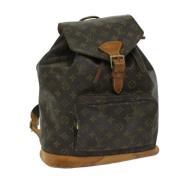 Louis Vuitton Vintage Pre-owned Canvas ryggsckar Brown, Dam