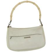 Gucci Vintage Pre-owned Laeder handvskor White, Dam