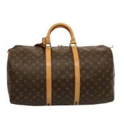 Louis Vuitton Vintage Pre-owned Canvas resvskor Brown, Dam