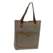 Gucci Vintage Pre-owned Laeder totevskor Beige, Dam