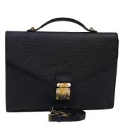 Louis Vuitton Vintage Pre-owned Laeder portfljer Black, Dam