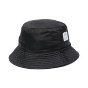 A.p.c. Svart Logo Bucket Cap Urban Stil Black, Herr