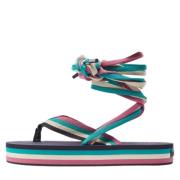 Isabel Marant Pre-owned Pre-owned Tyg sandaler Multicolor, Dam