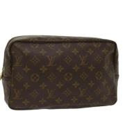 Louis Vuitton Vintage Pre-owned Canvas kuvertvskor Brown, Dam