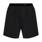 Dsquared2 Bomullskalsonger Shorts Black, Herr