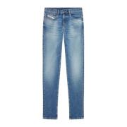 Diesel Slim Fit Denim Byxor Blue, Herr