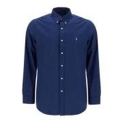 Polo Ralph Lauren Stretch Bomull Skjorta med Pony Logo Blue, Herr