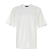 Dolce & Gabbana Klassisk Vit Bomull T-shirt White, Herr