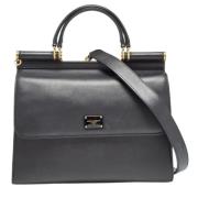 Dolce & Gabbana Pre-owned Pre-owned Laeder handvskor Black, Dam