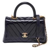 Chanel Vintage Pre-owned Laeder handvskor Black, Dam