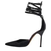 Carolina Herrera Pre-owned Pre-owned Laeder klackskor Black, Dam