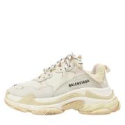 Balenciaga Vintage Pre-owned Laeder sneakers White, Dam