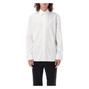 Saint Laurent Klassiskt Silkeskjorta Vit White, Herr