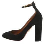 Aquazzura Pre-owned Pre-owned Mocka klackskor Black, Dam