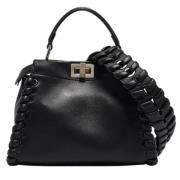 Fendi Vintage Pre-owned Laeder handvskor Black, Dam