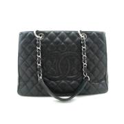 Chanel Vintage Pre-owned Laeder chanel-vskor Black, Dam