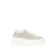 Casadei Eco Beige Sneakers Stil Beige, Dam