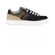 Carrera Sportiga Svarta Sneakers med Kontrasterande Accenter Black, He...