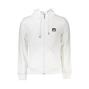 Cavalli Class Elegant vit huvtröja med brodyr White, Herr