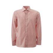 Tom Ford Elegant Pink Cotton Shirt Men Pink, Herr