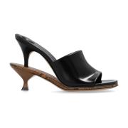 Jacquemus Klacktofflor `Les Doubles` Black, Dam