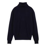 Ami Paris Tröja Turtleneck Blue, Herr