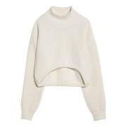 Erika Cavallini Dolcevita Sweater Beige, Dam