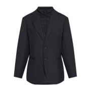 Emporio Armani Blazer med huva Blue, Herr