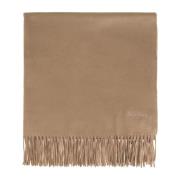 Max Mara Frynset Halsduk Beige, Dam