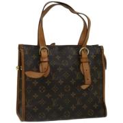 Louis Vuitton Vintage Pre-owned Canvas handvskor Brown, Dam