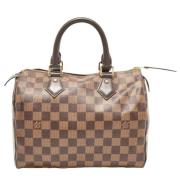 Louis Vuitton Vintage Pre-owned Belagd canvas louis-vuitton-vskor Brow...