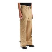 Sacai Cargo-inspirerade chino-byxor Beige, Herr