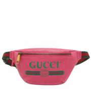 Gucci Vintage Pre-owned Laeder gucci-vskor Pink, Dam