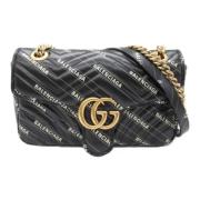 Gucci Vintage Pre-owned Laeder gucci-vskor Black, Dam